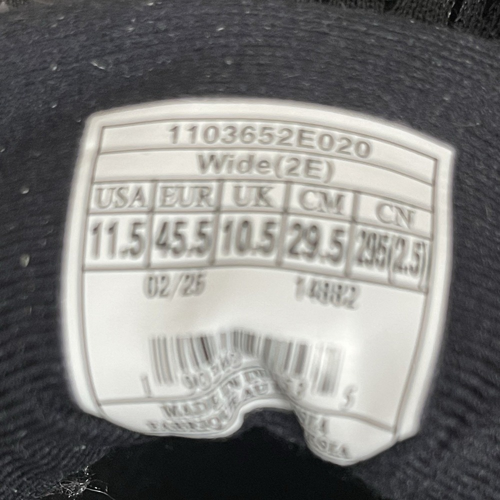 Brooks Addiction GTS 15 Mens Size 11.5EE Black Athletic Running Shoes Sneakers - Picture 9 of 9